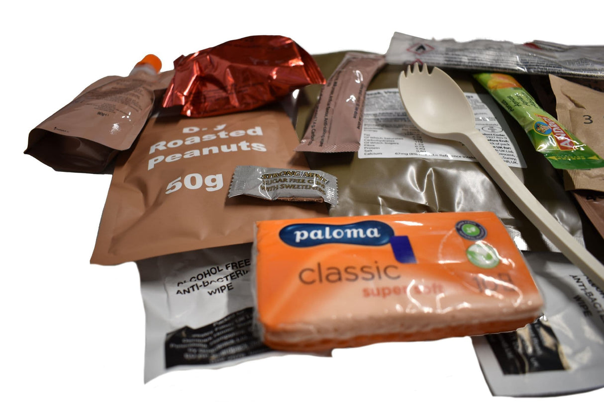 British Military 12 Hour Day Ration Pack - Random Menu