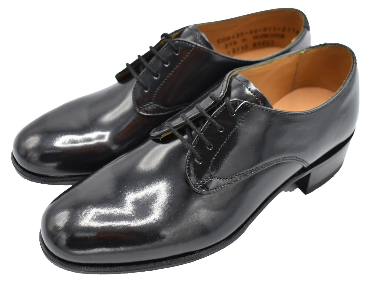British Military Black Leather Women's Gibson Shoe