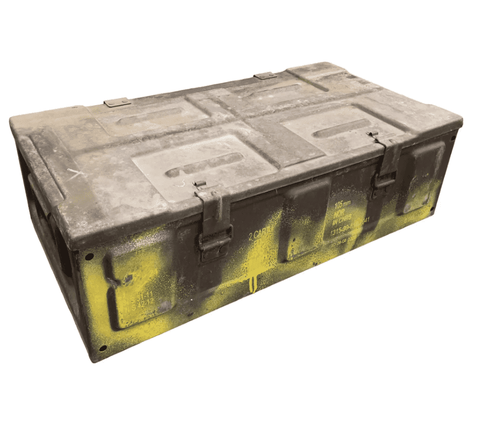British Military C374 Large Metal Ammo Box - Seconds