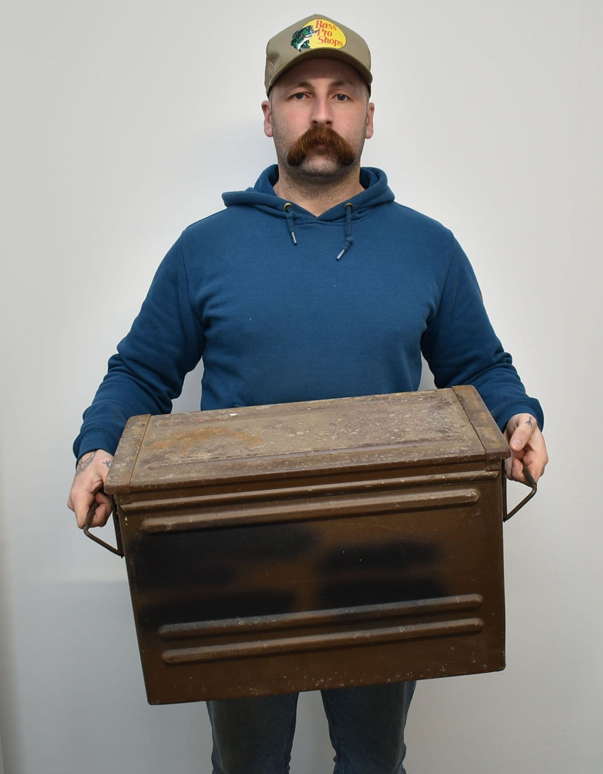 British Military Extra Large Deluxe Brown Ammo Box