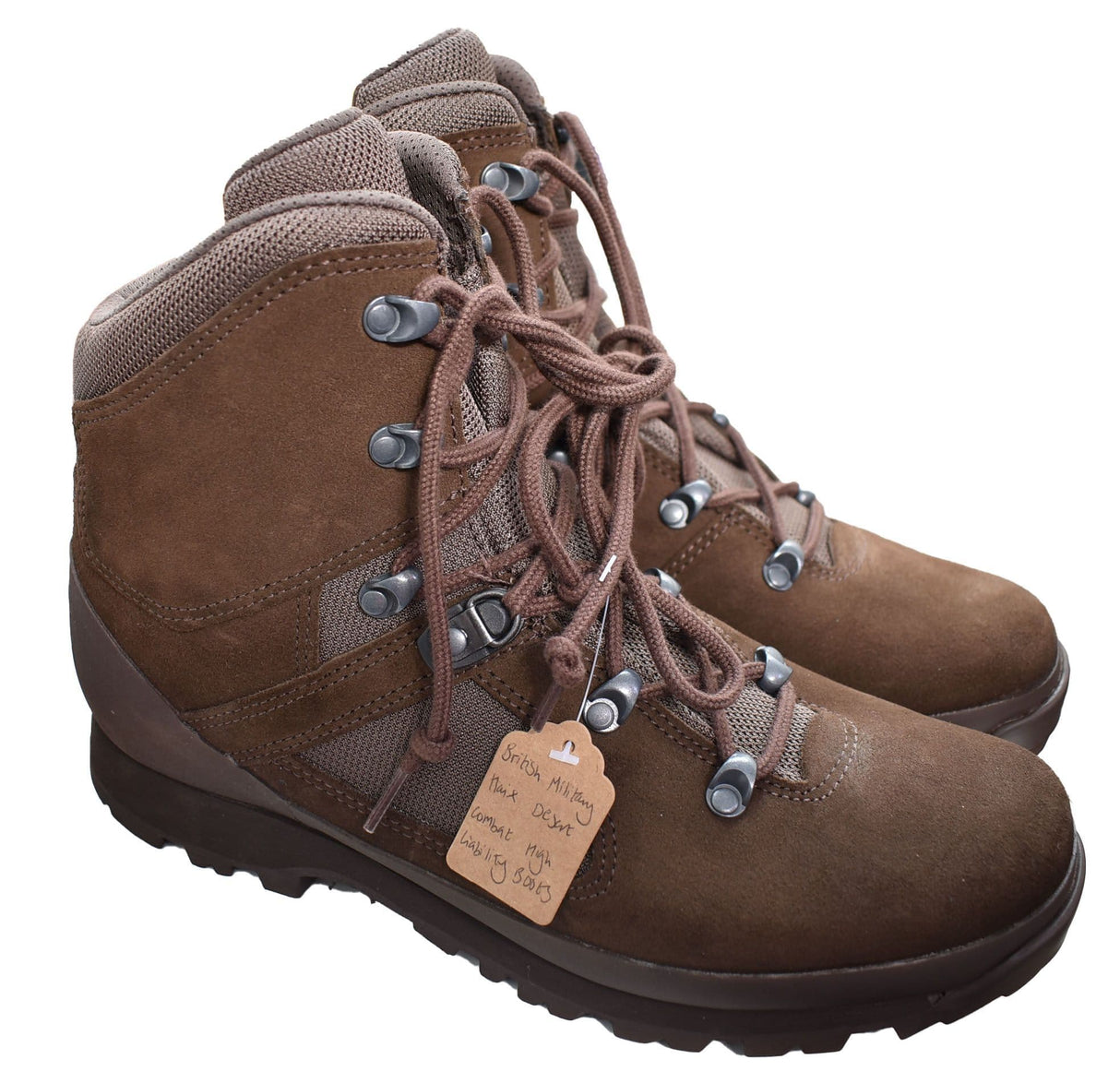 British Military Haix Desert Combat High Liability Boots