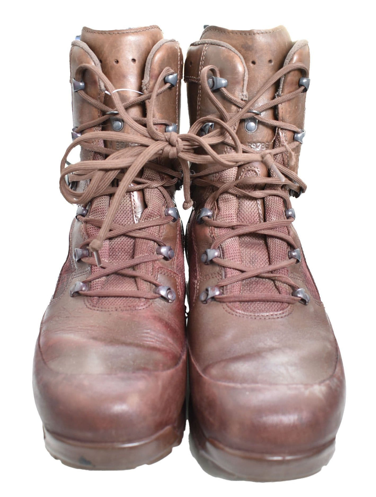 British Military Haix High Liability Brown Leather Combat Boots - Supergrade