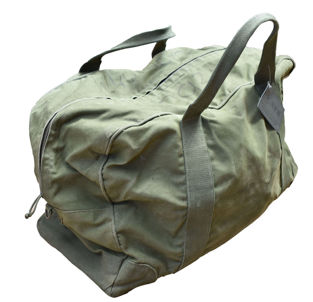 British Military Heavy Duty Canvas Holdall - Olive Green