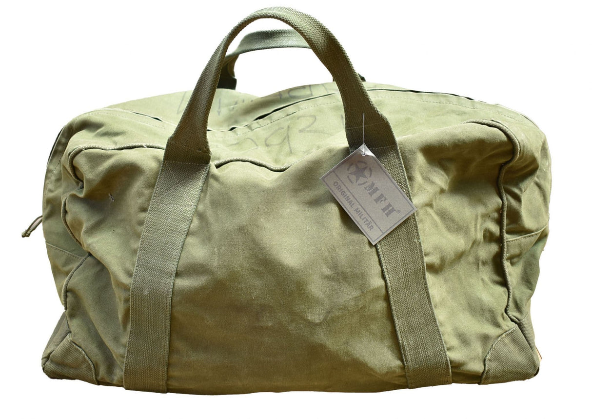 British Military Heavy Duty Canvas Holdall - Olive Green