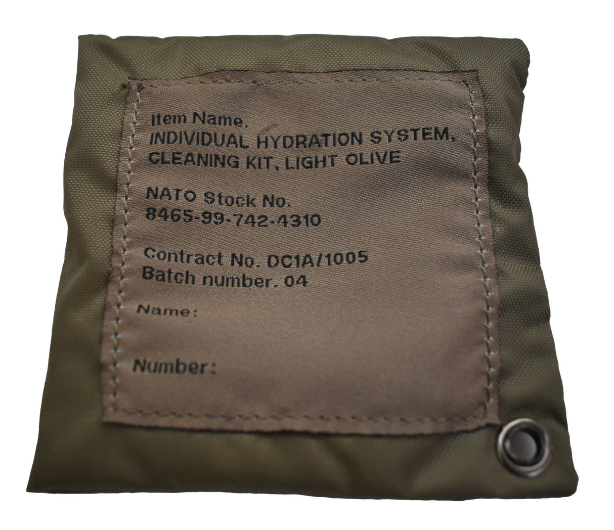 British Military Individual Hydration System Cleaning Kit - Light Olive