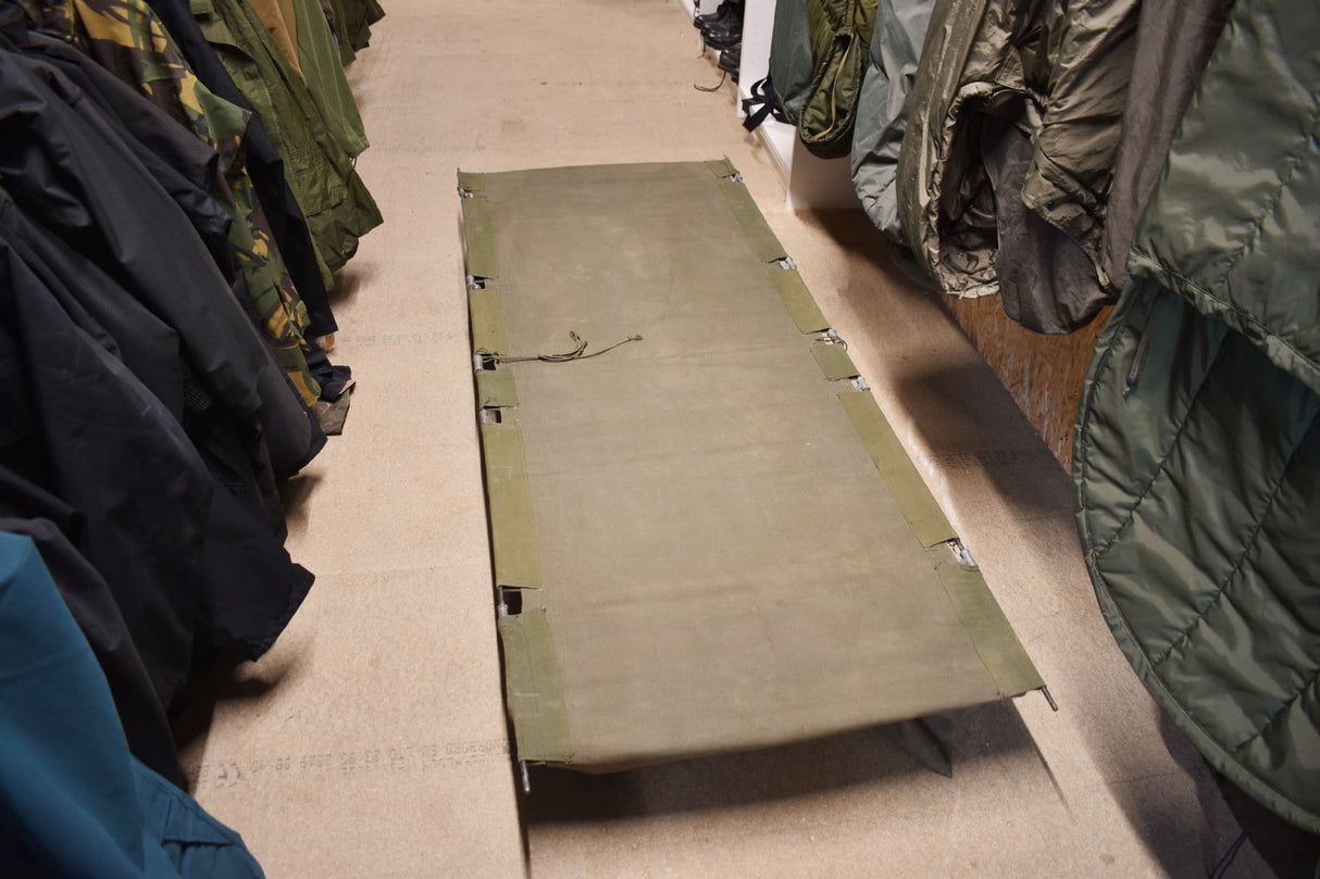 British Military Olive Green Camp Bed - Grade 1