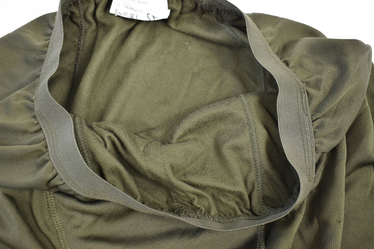 British Military Olive Green Long John Bottoms Thermal Base Layer