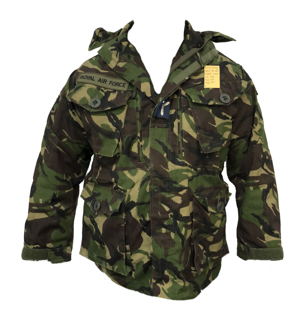 British Military Soldier 95 DPM Windproof Smock With Hood