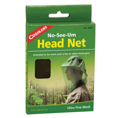 Coghlan's No-See-Um Head Net with 1150 Holes per Square Inch