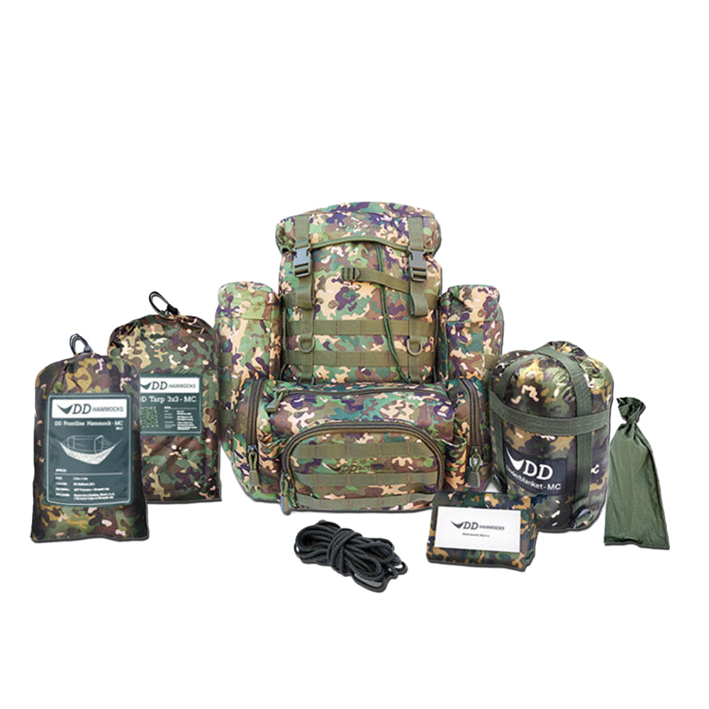 DD Hammocks Multicam Deluxe Camping Combo Set
