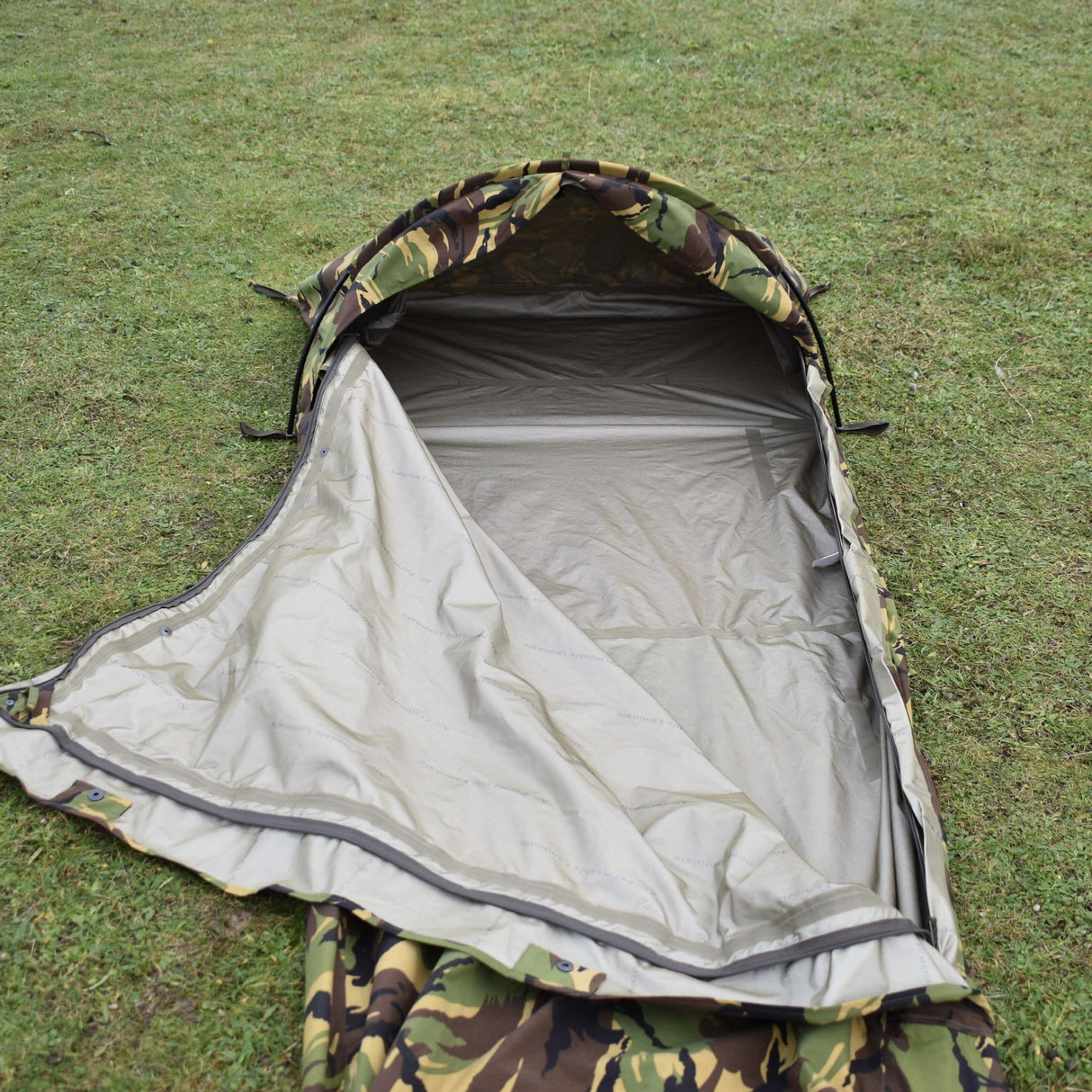 Dutch Army Hooped Bivi Bag GoreTex Camouflage