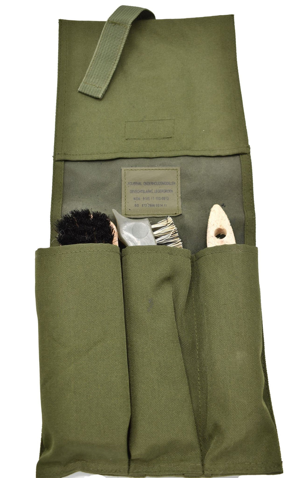 Dutch Military Three Piece Boot Cleaning Brush Kit