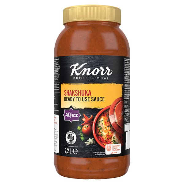 Knorr Professional Shakshuka Ready to Use Sauce 2.2 Litre - Bulk Food Ration Storage