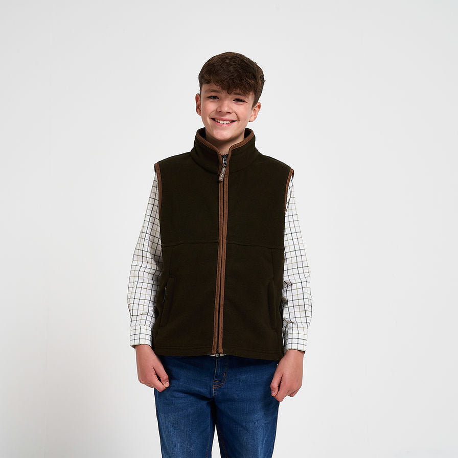 Jack Pyke Junior Countryman Gilet - Dark Olive