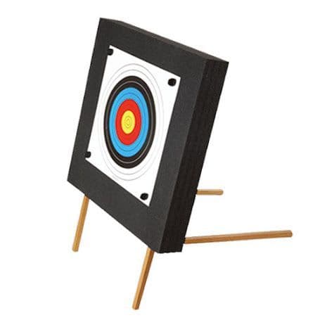 EK Archery High Density 60cm Crossbow Target With Wooden Stand