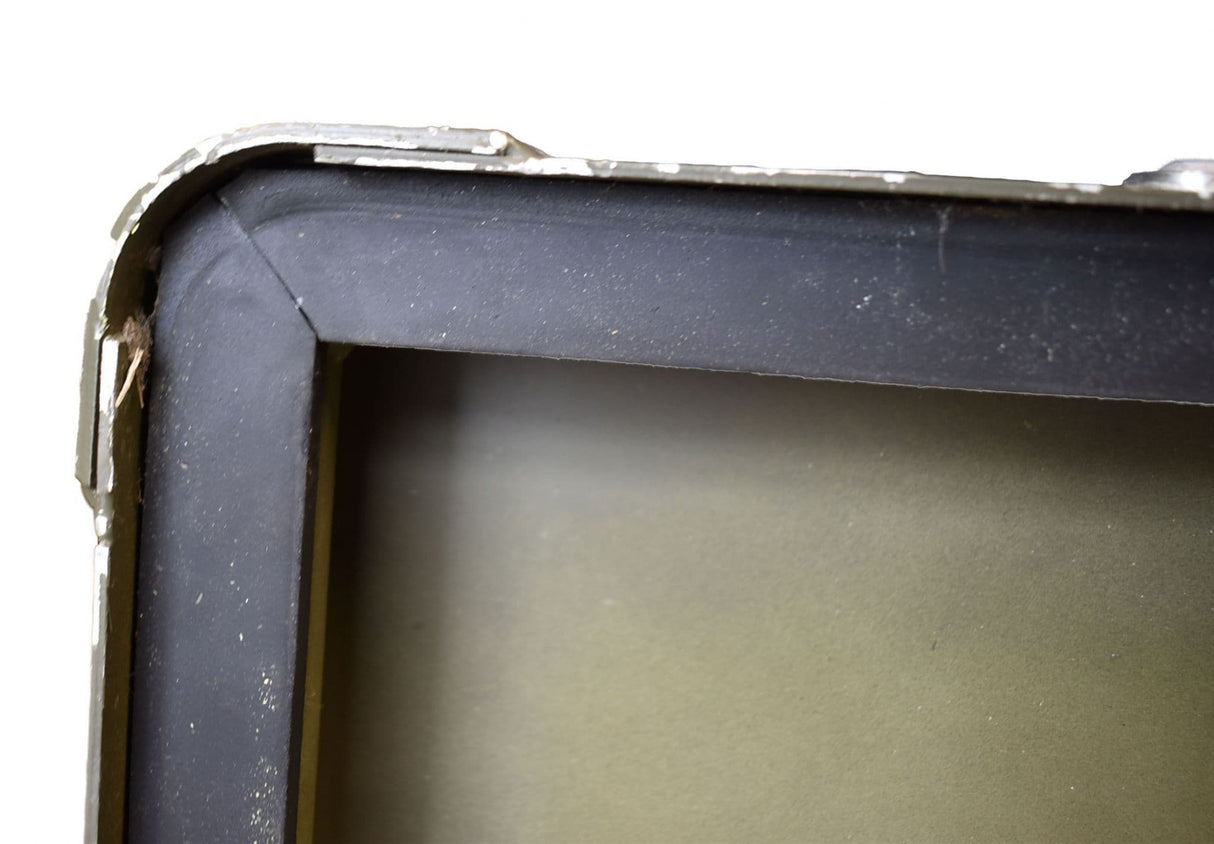 Ex Military Large Olive Metal Storage Case