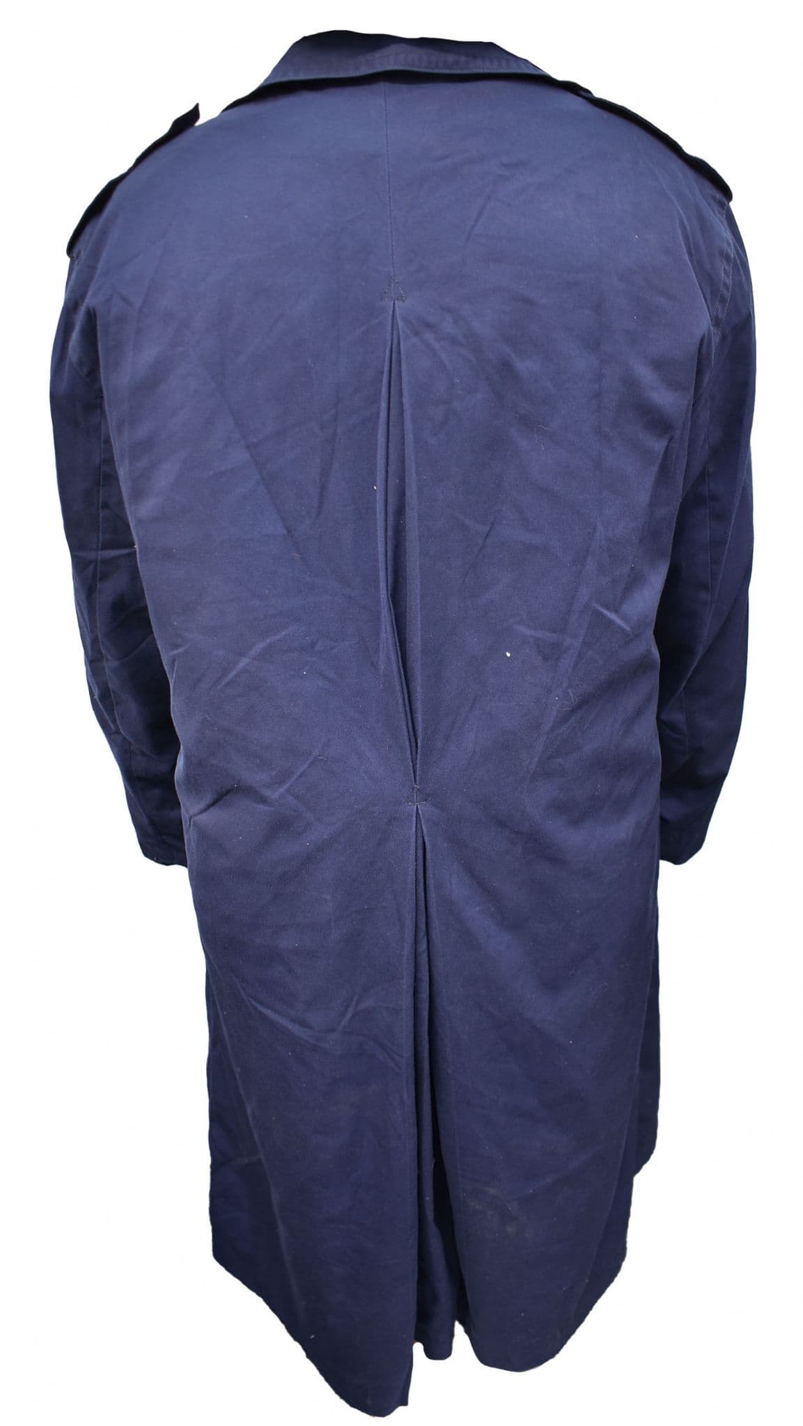 Ex Military Navy Blue Long Sleeve Coat Overall Jacket