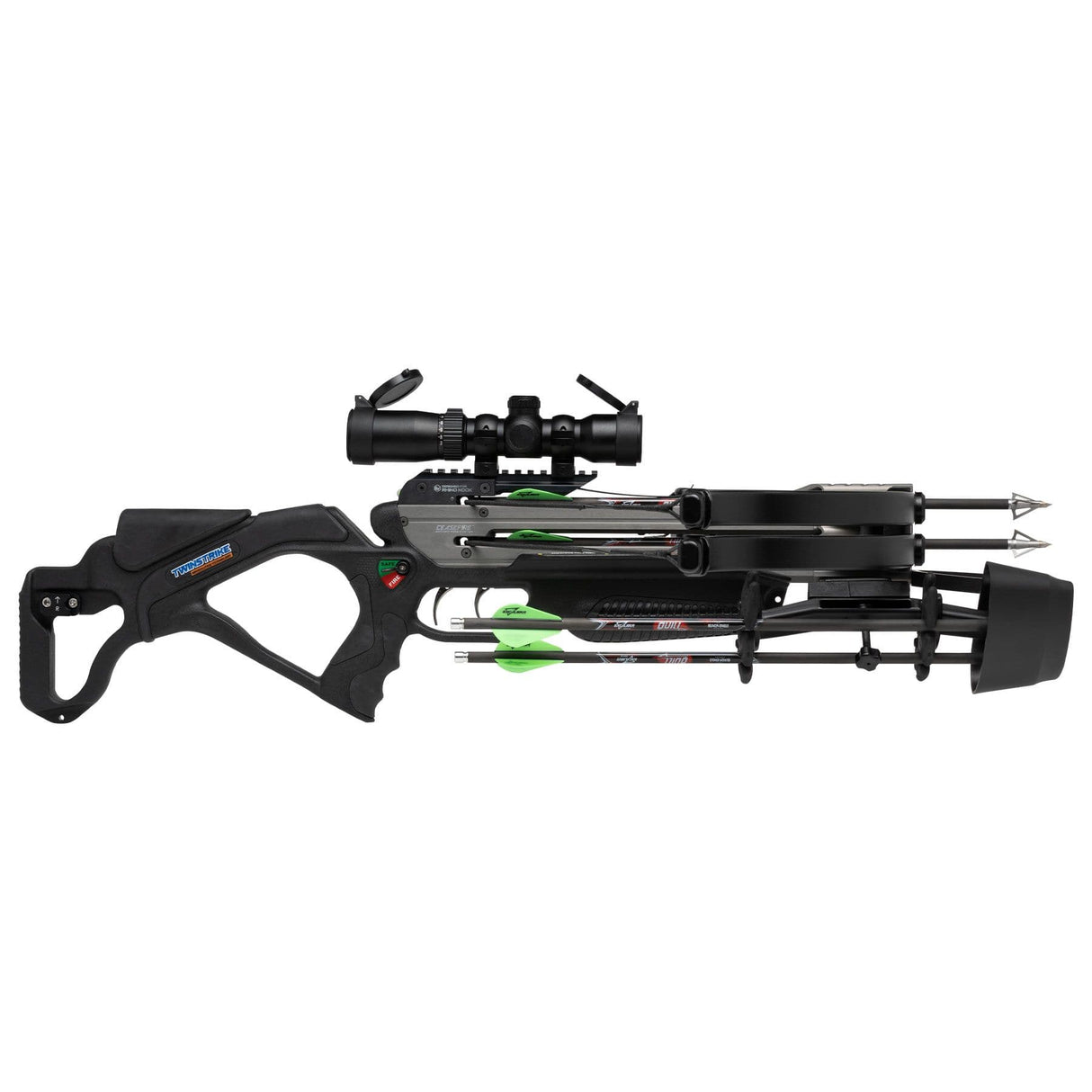 Excalibur Twinstrike TAC2 Recurve Crossbow Kit in Black