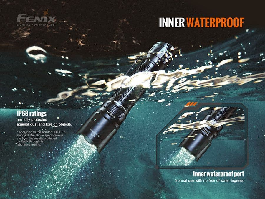 Fenix TK20R V2.0 3000 Lumen Rechargeable torch