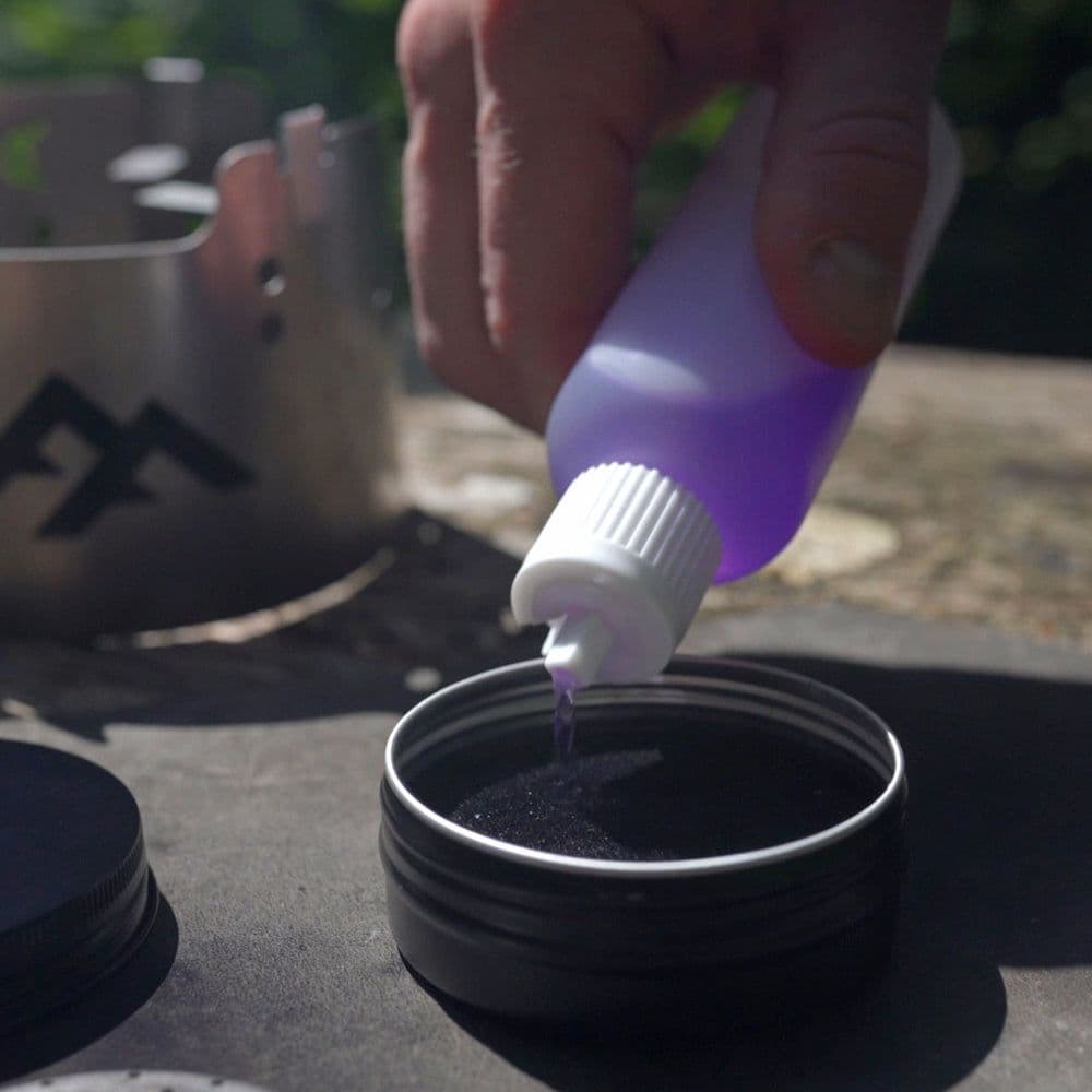 Forest Fundamentals Alcohol Fuel Bottles Methylated Spirit Bottles - Leak Proof & Easy Pouring