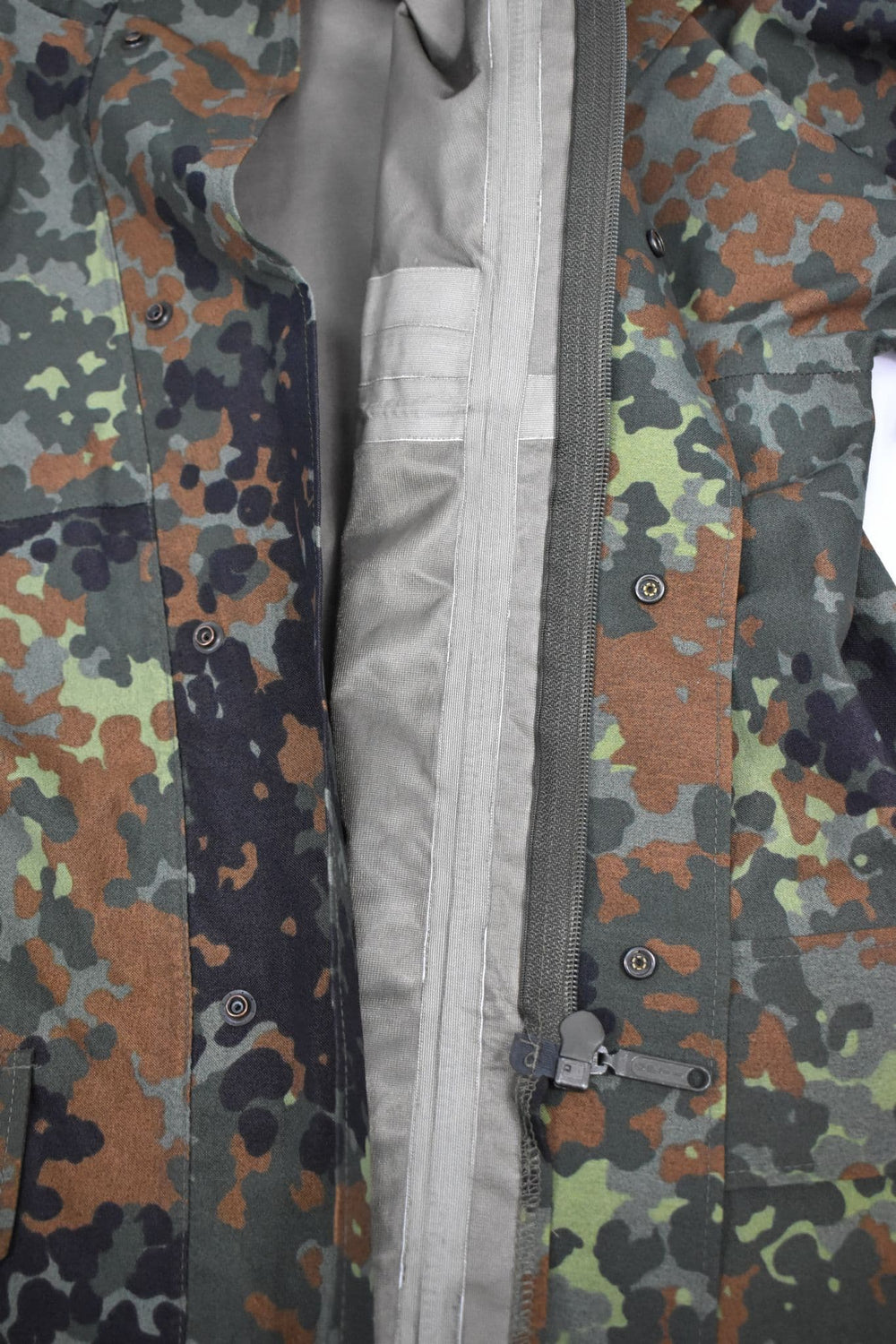 German Military Goretex Flecktarn Camo Jacket