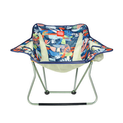Grand Trunk Stonefly Camping Chair in Dark Tropic Pattern