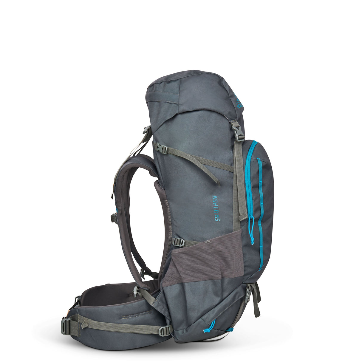 Kelty Asher 55L Backpack Bag - Stormy Blue