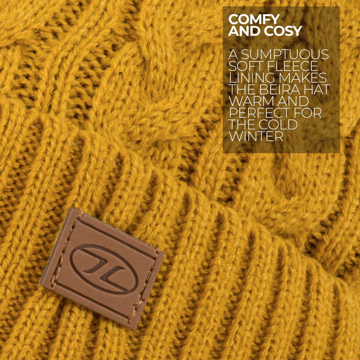 Highlander Beira Lined Bobble Hat