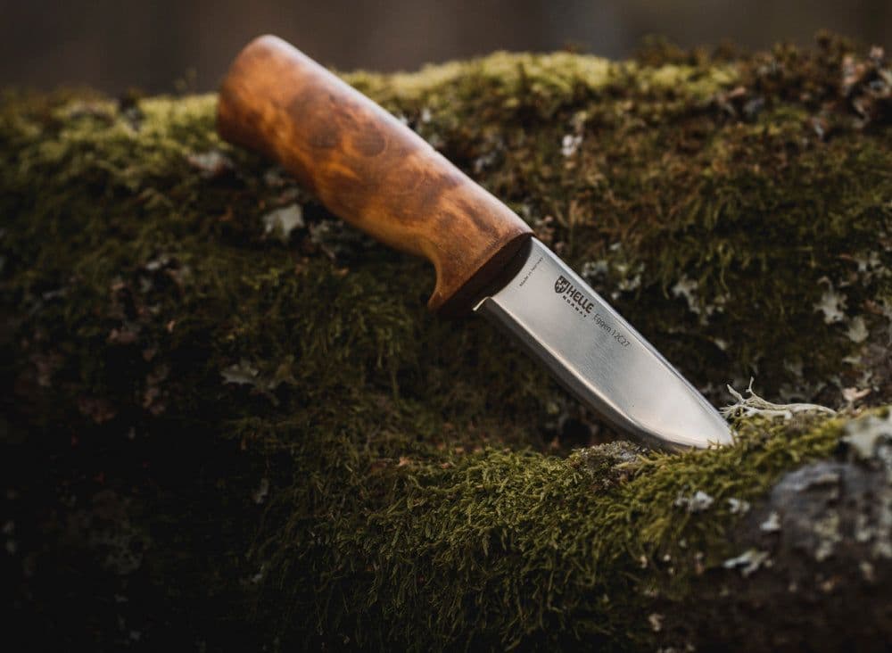 Helle Eggen 12C27 Bushcraft Knife