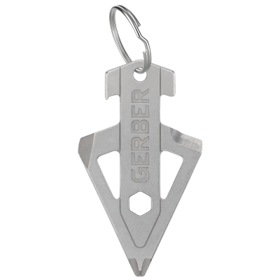 Gerber Broadhead Keychain Tool - Silver