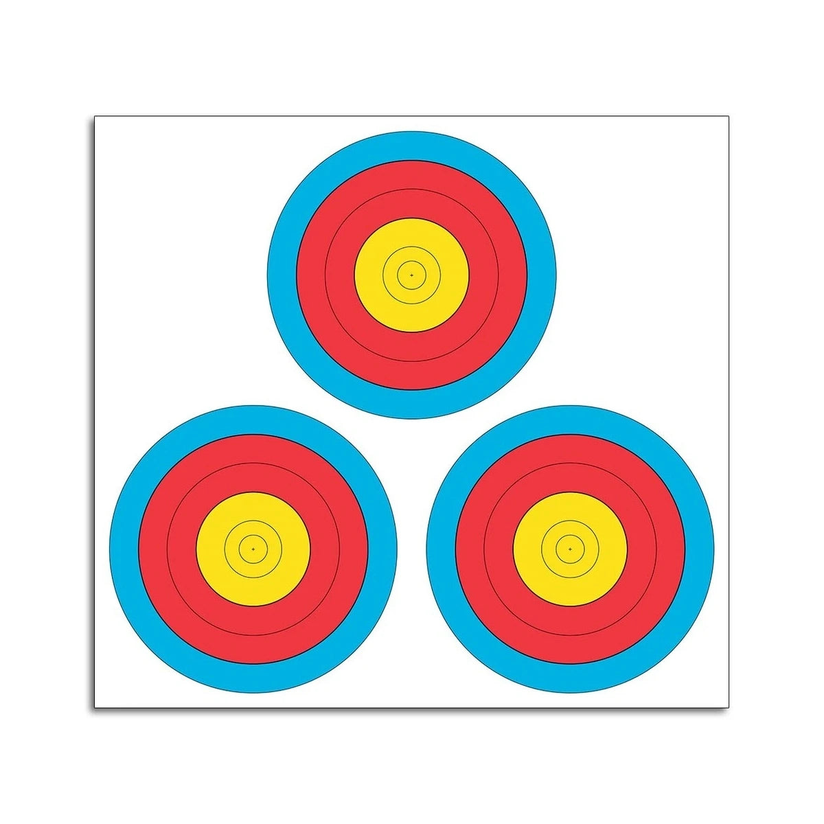 Man Kung Paper Target face FITA 3x20 cm Las Vegas