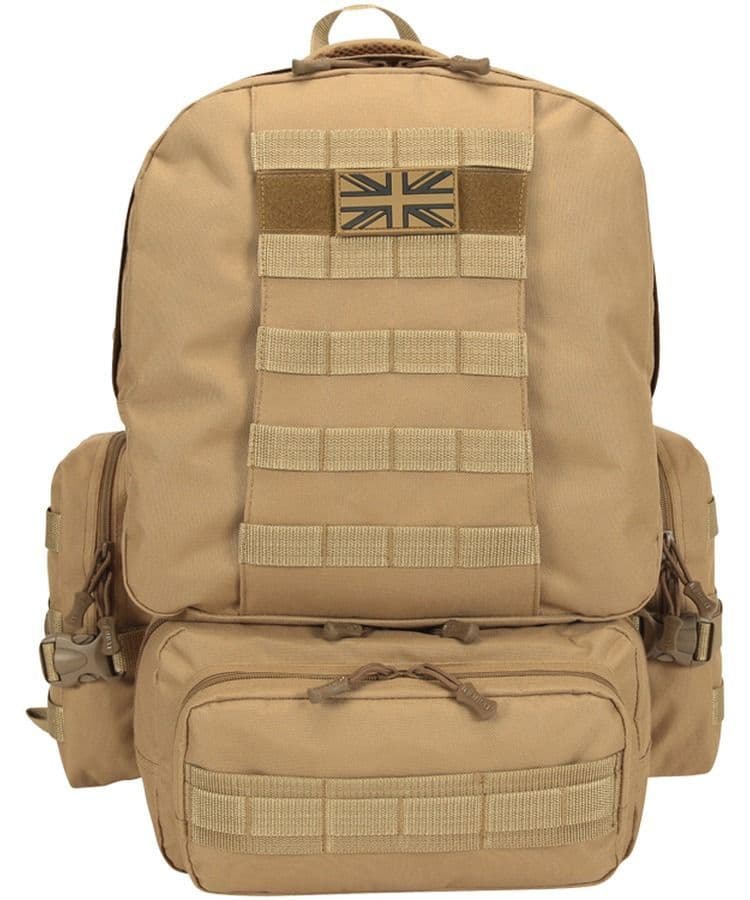 Kombat UK 50 Litre Expedition Pack - Coyote