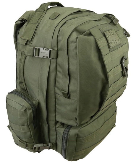Kombat UK 60L Viking Patrol Pack Bag - Olive Green