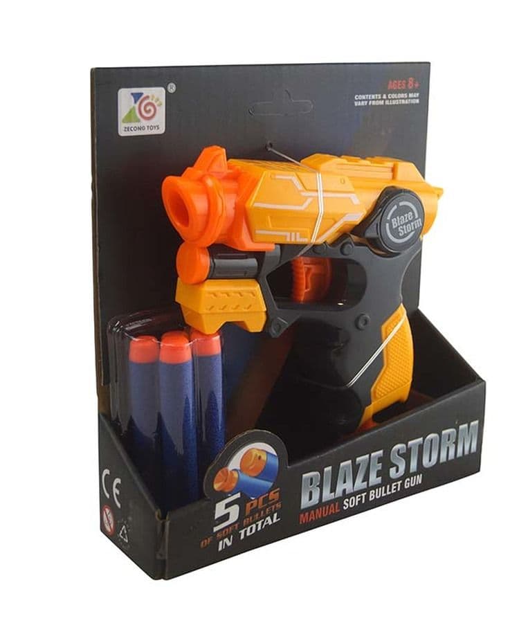 Kombat UK Blaze Storm Pistol - Orange - Toy Gun