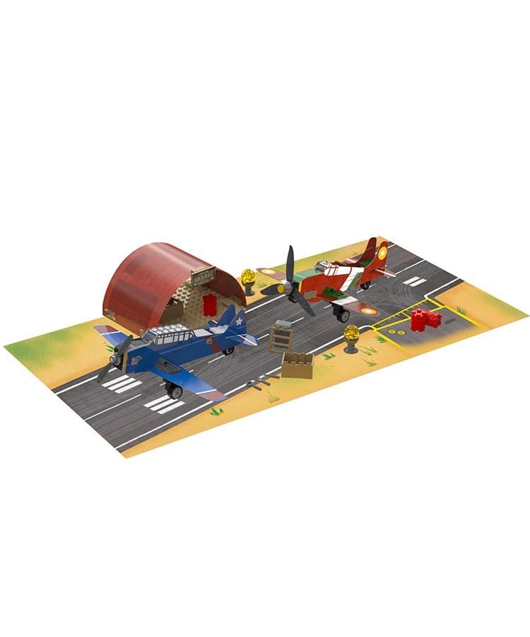 Kombat UK Transport Aircraft Play Set Blocks - C71024W