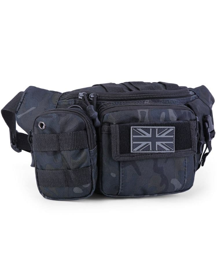 Kombat UK Delta Waist Bag - BTP Black