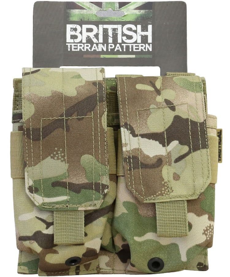 Kombat UK Double Original Style Mag Pouch - BTP