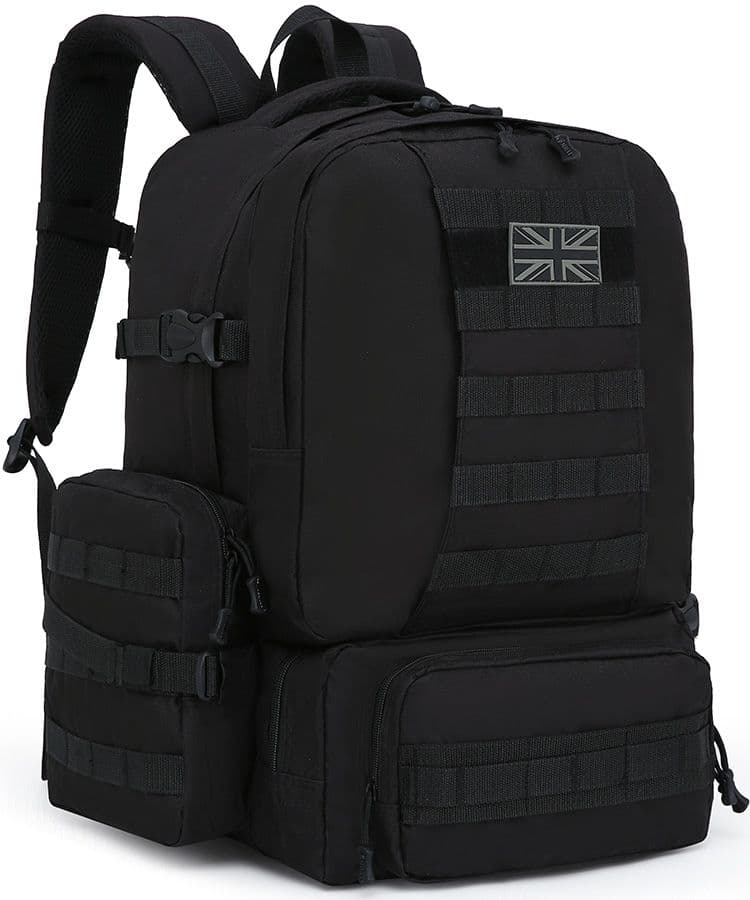 Kombat UK Expedition Pack - 50 Litres - Black