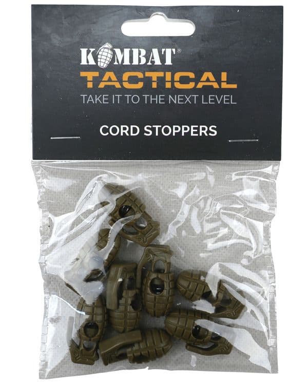 Kombat UK Grenade Cord Stoppers Set - Coyote Brown