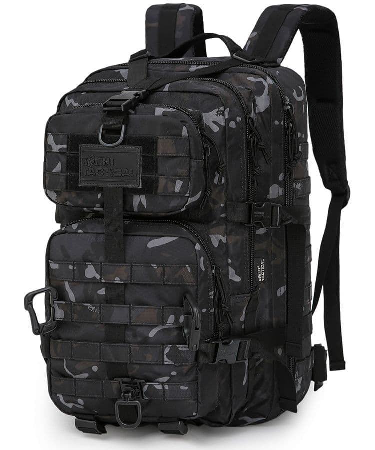 Kombat UK Hex-Stop Reaper Backpack - 40 Litres - BTP Black