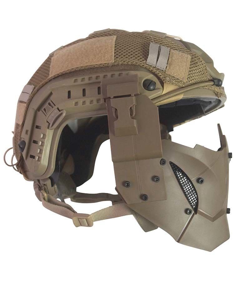 Kombat UK Iron Warrior Tactical Face Mask - Coyote