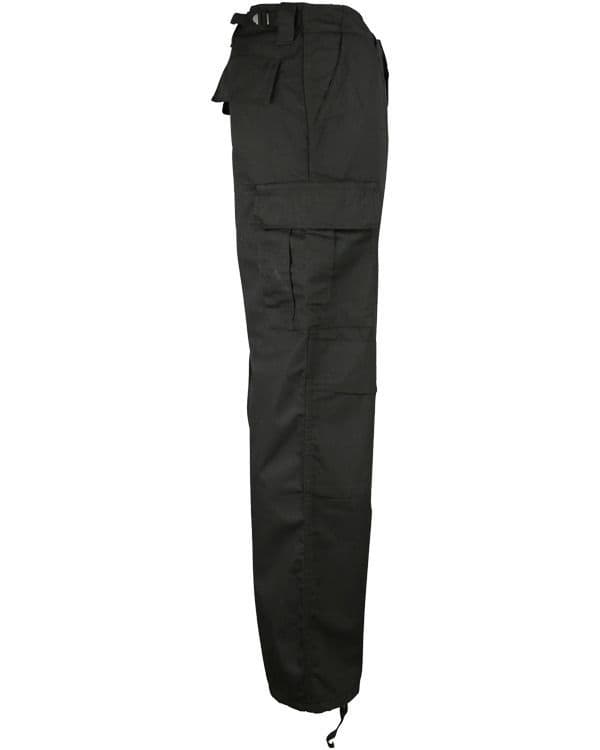 Kombat UK M65 BDU Ripstop Trousers in Black