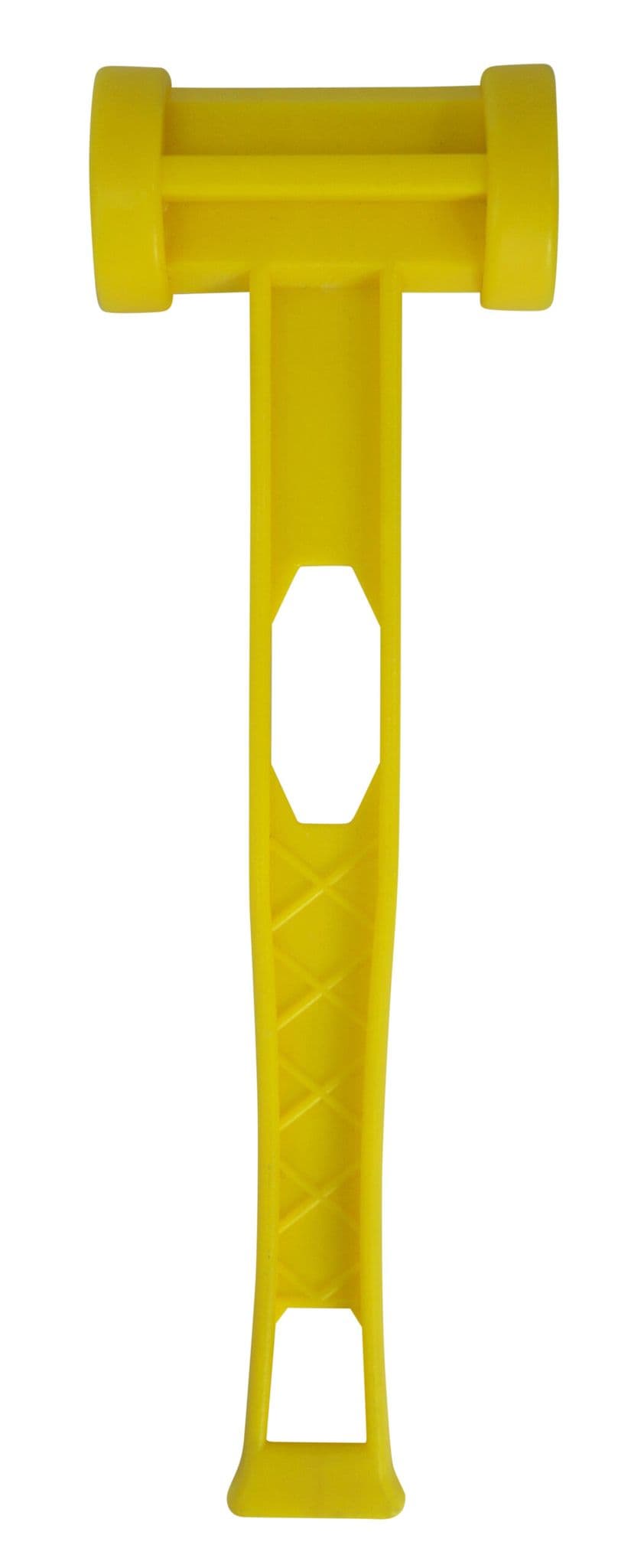 Kombat UK Plastic Mallet/Tent Peg Puller - Yellow
