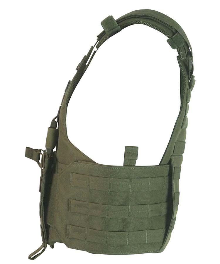 Kombat UK Raider Buckle-Tek Plate Carrier Vest - Olive