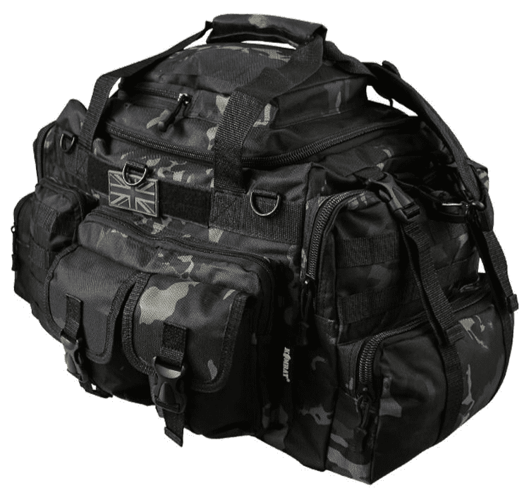 Kombat UK Saxon 50 Litre Holdall - BTP Black