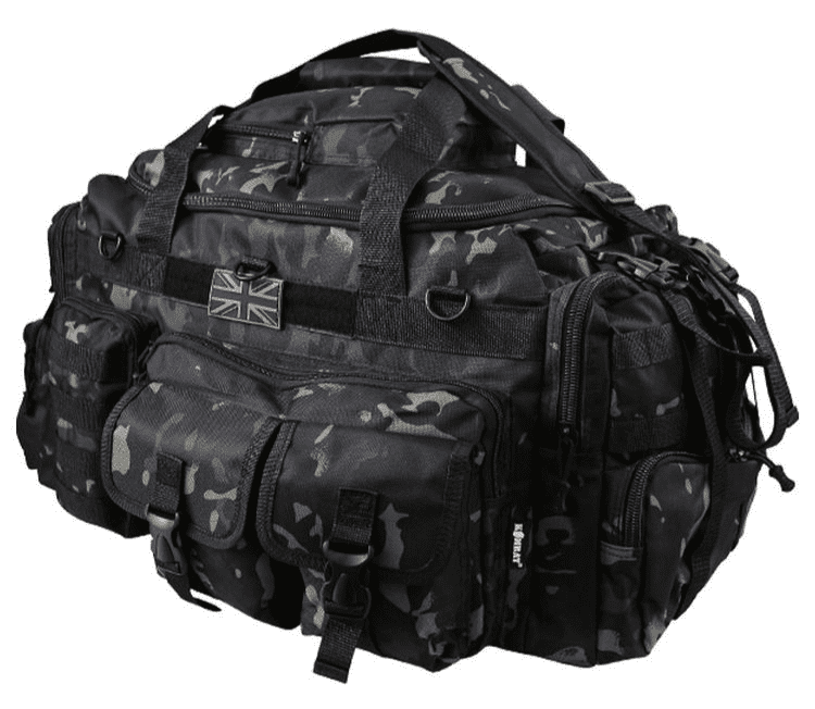 Kombat UK Saxon 65 Litre Holdall - BTP Black