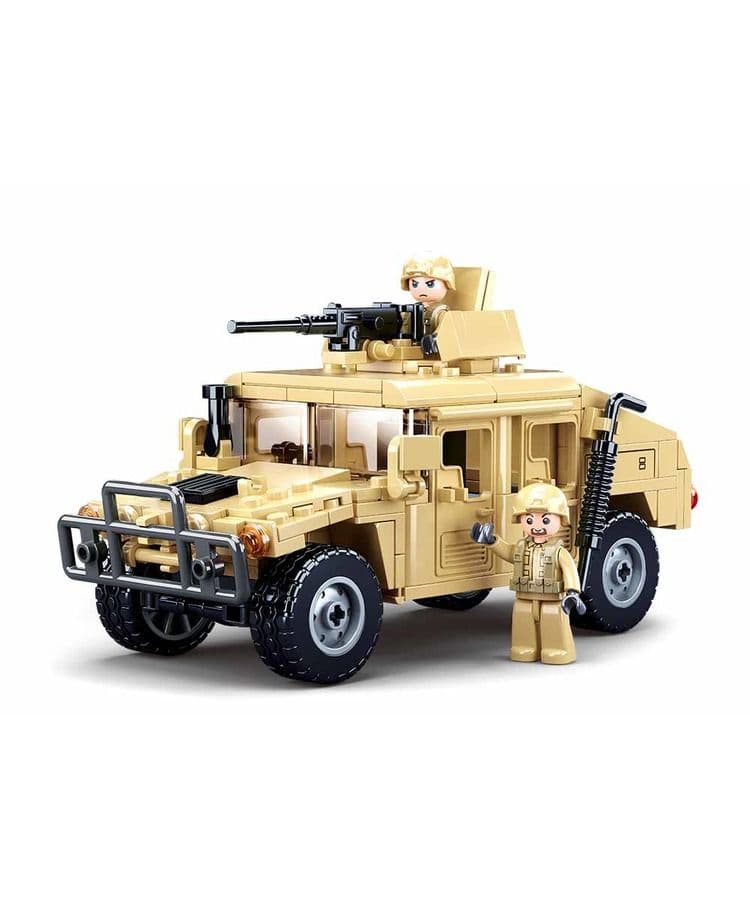 Kombat UK Sluban Armoured Vehicle Building Block Set - B0837