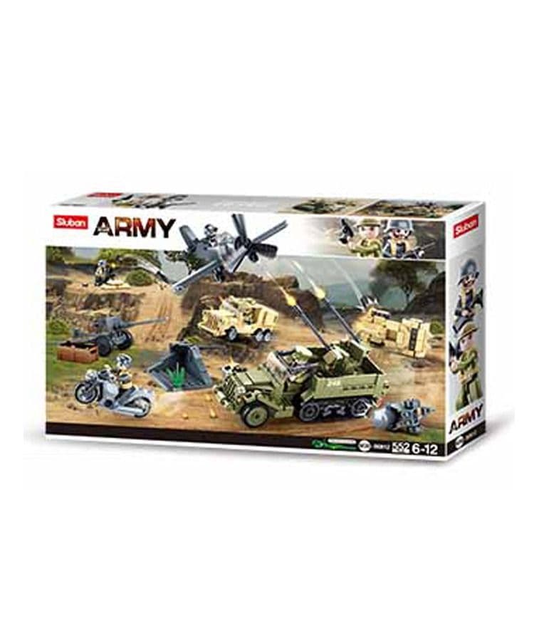 Kombat UK Sluban Battle Set Toy Building Blocks - B0812