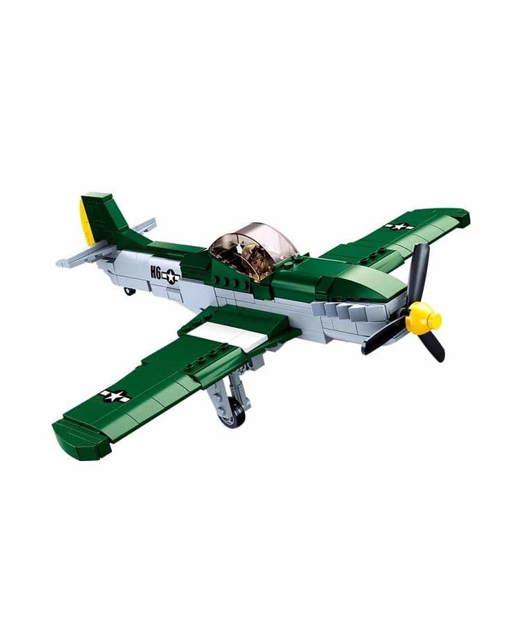 Kombat UK Sluban Mustang Fighter Building Block Set - B0857