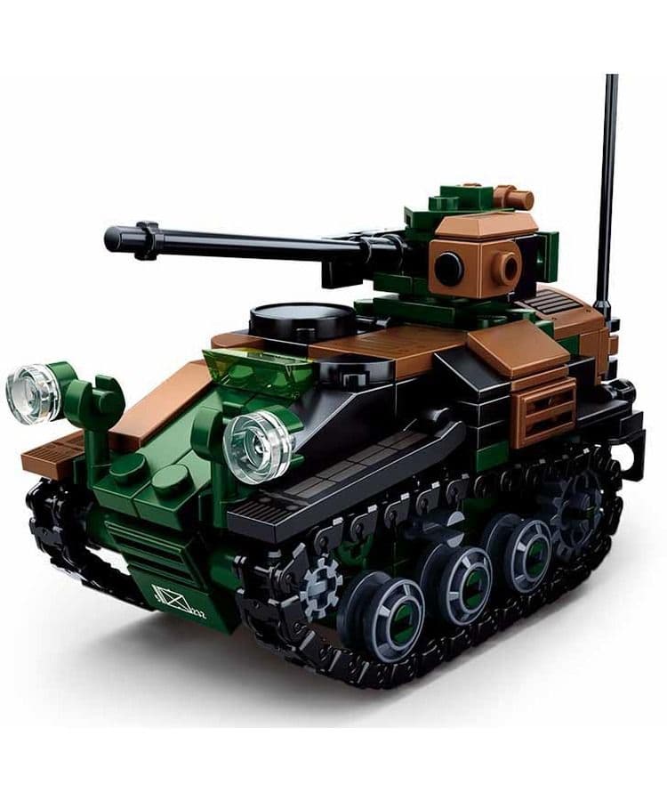 Kombat UK Sluban Small Tank Building Brick Set - B0750